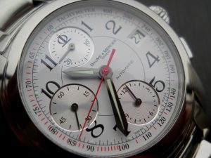 baume and mercier chronograph service
