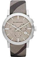 burberry chronograph watch for women stainless steel